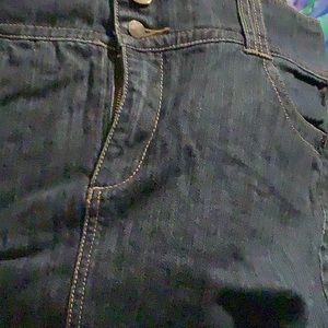Nine West jean skirt